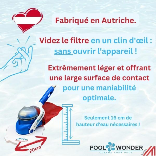 aspirateur piscine marvelix 3