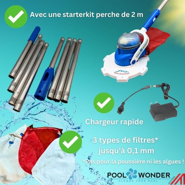 aspirateur piscine marvelix 5